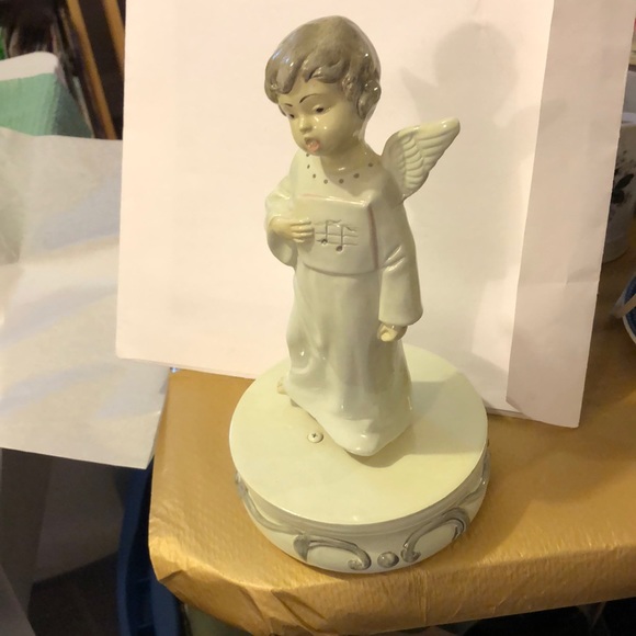Holiday Vintage Angel Music Box Poshmark